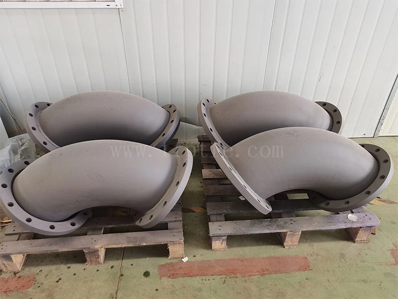 Steel Lined PTFE 90°big Elbow